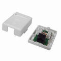 Single Port Cat5e / CAT6 UTP Surface Mount Box